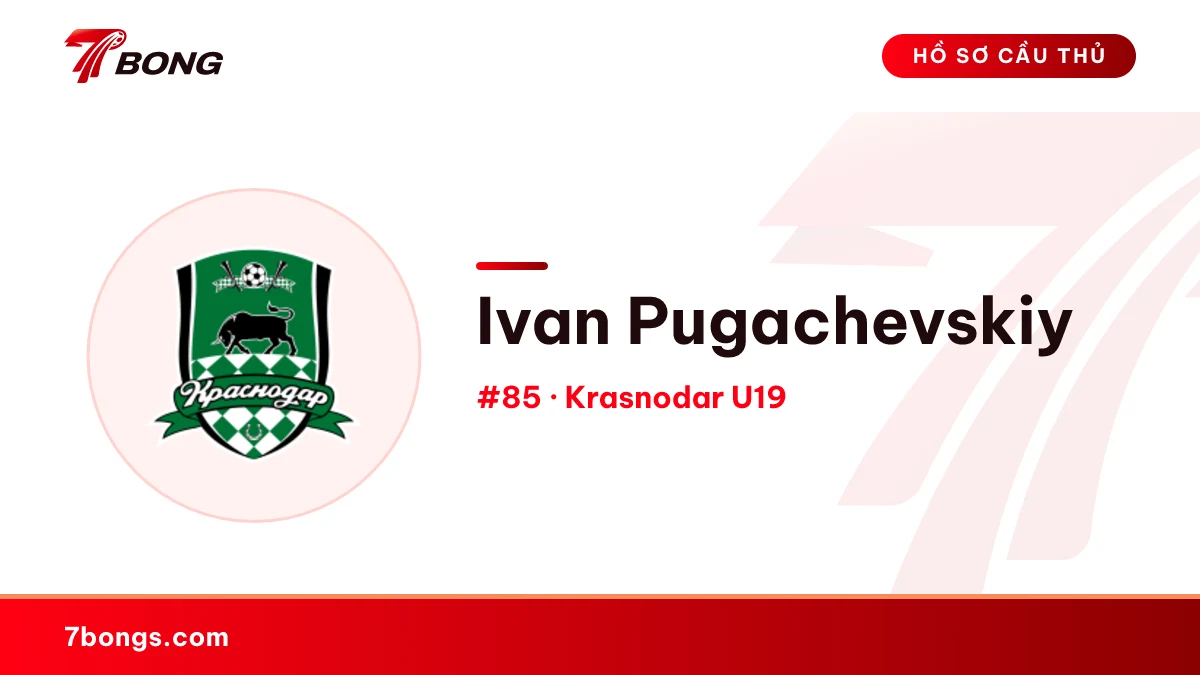 Ivan Pugachevskiy — Krasnodar U19