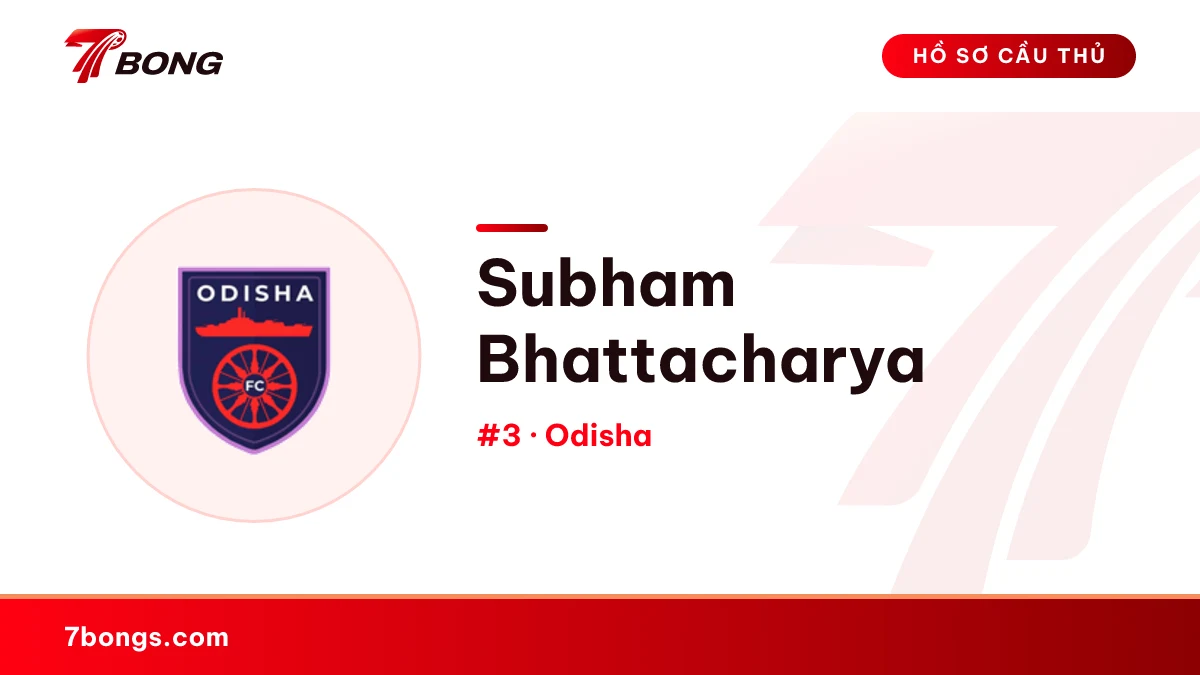 Subham Bhattacharya — Odisha