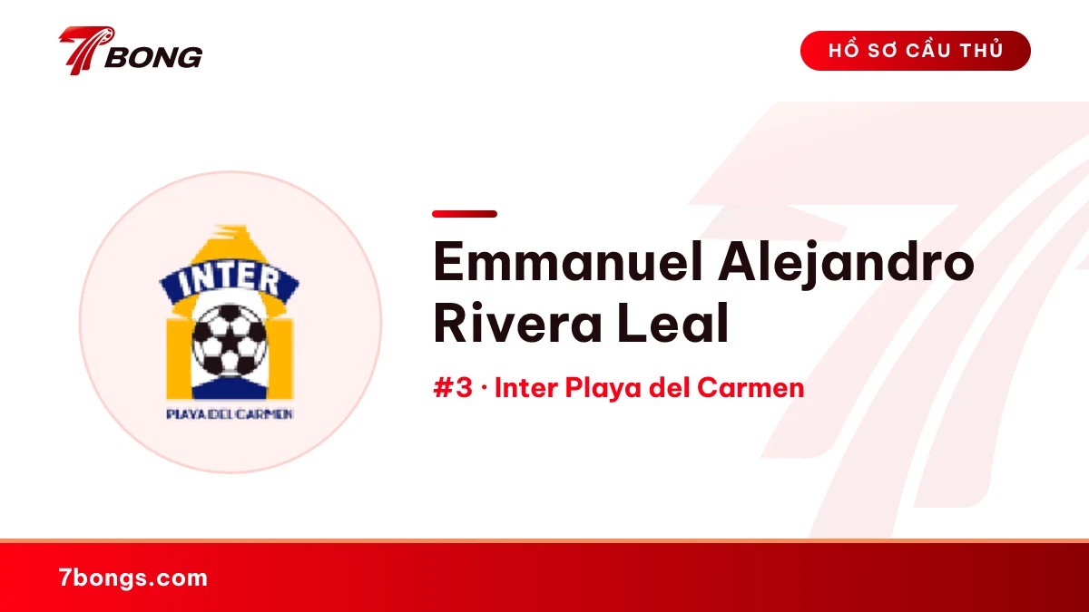 Emmanuel Alejandro Rivera Leal — Inter Playa del Carmen