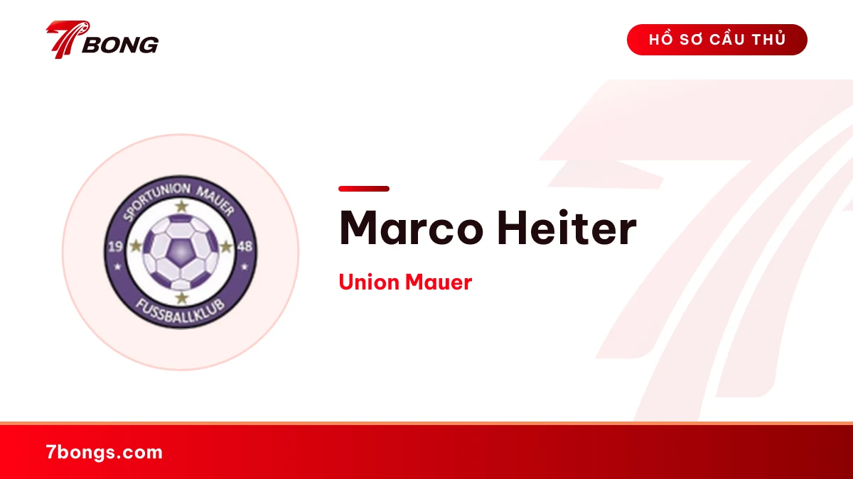 Marco Heiter — Union Mauer