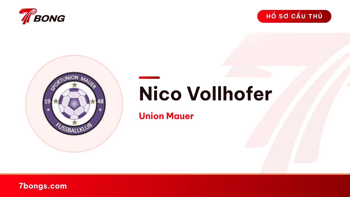 Nico Vollhofer — Union Mauer