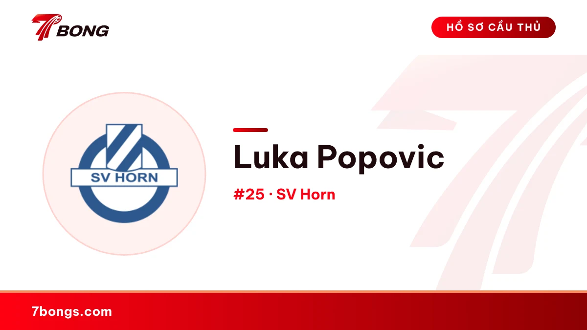 Luka Popovic — SV Horn