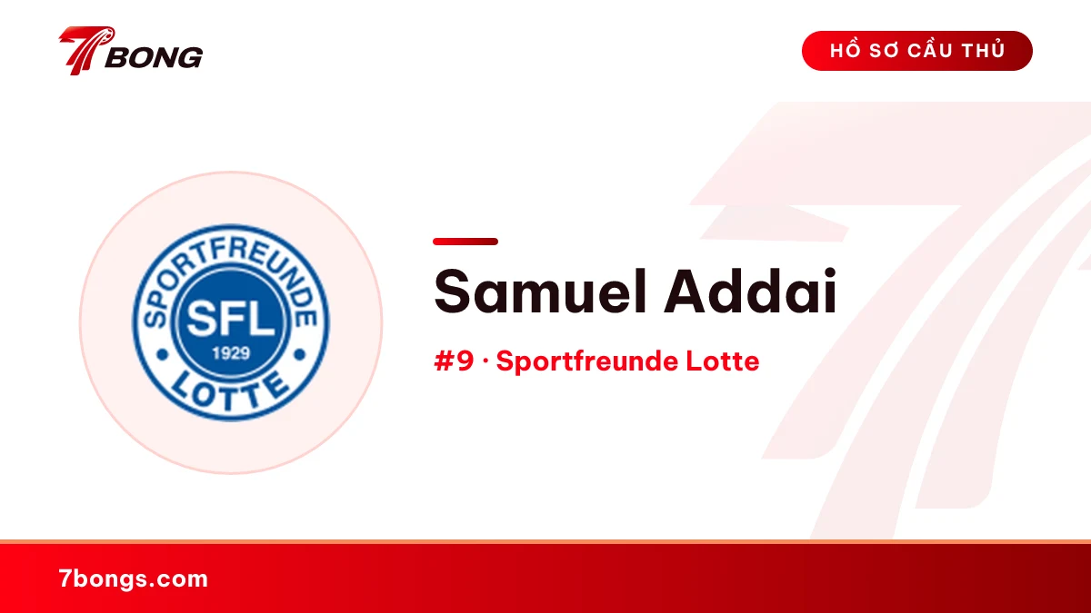 Samuel Addai — Sportfreunde Lotte