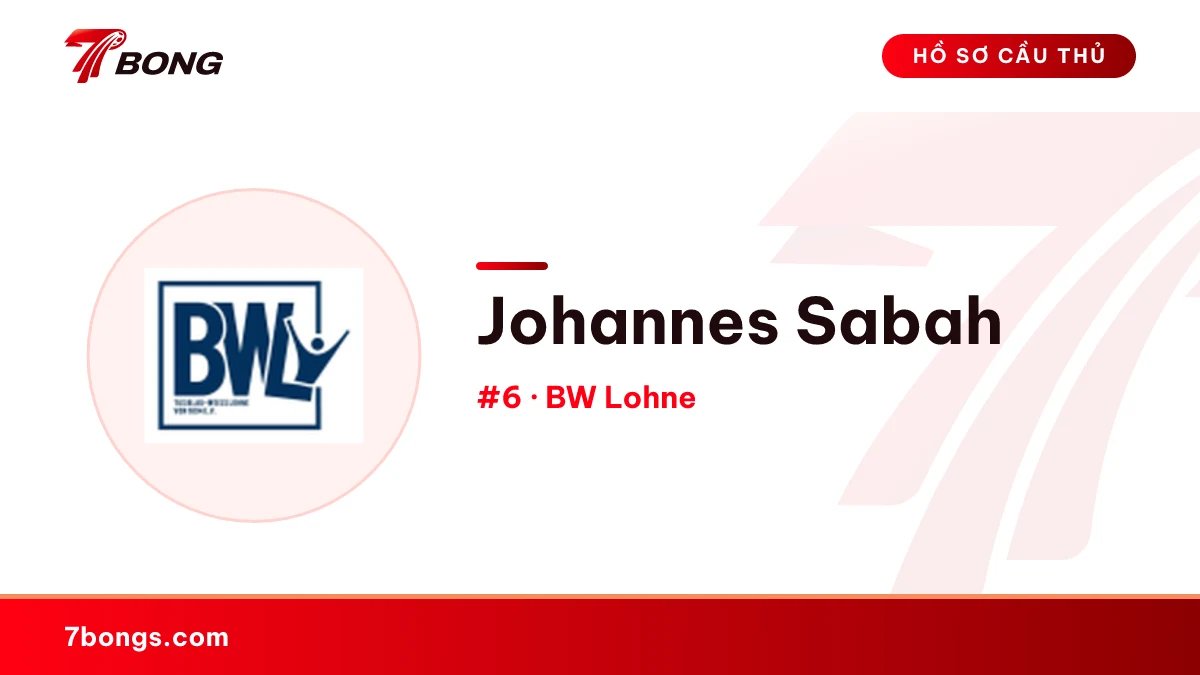 Johannes Sabah — BW Lohne