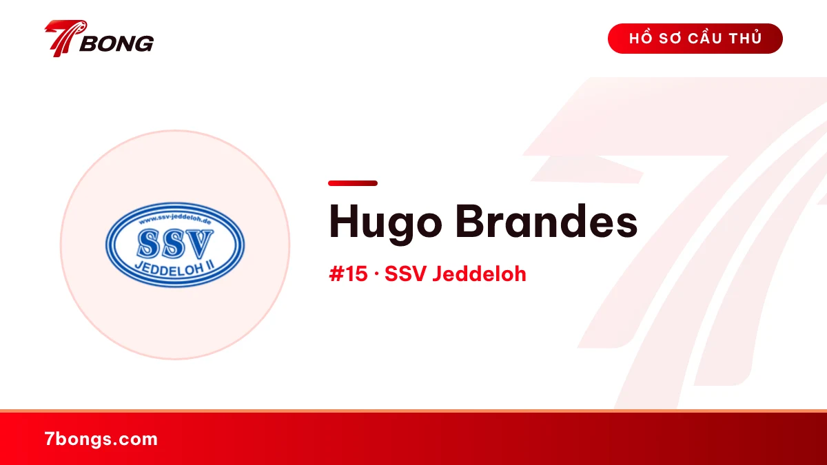 Hugo Brandes — SSV Jeddeloh