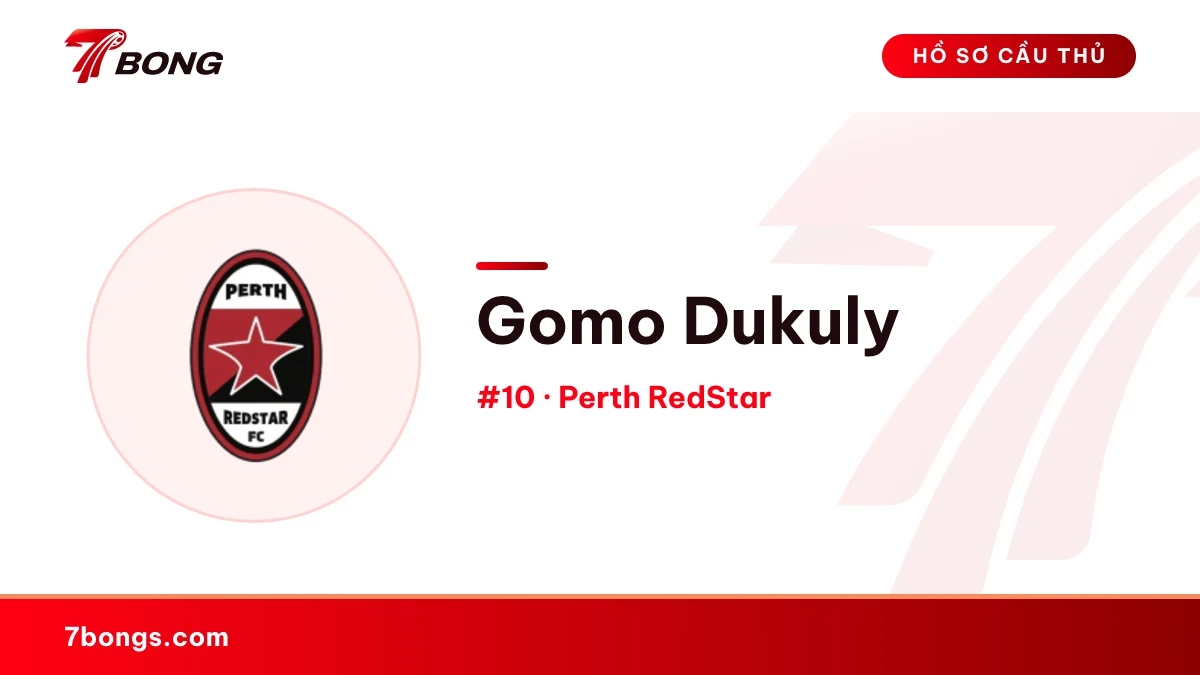 Gomo Dukuly — Perth RedStar