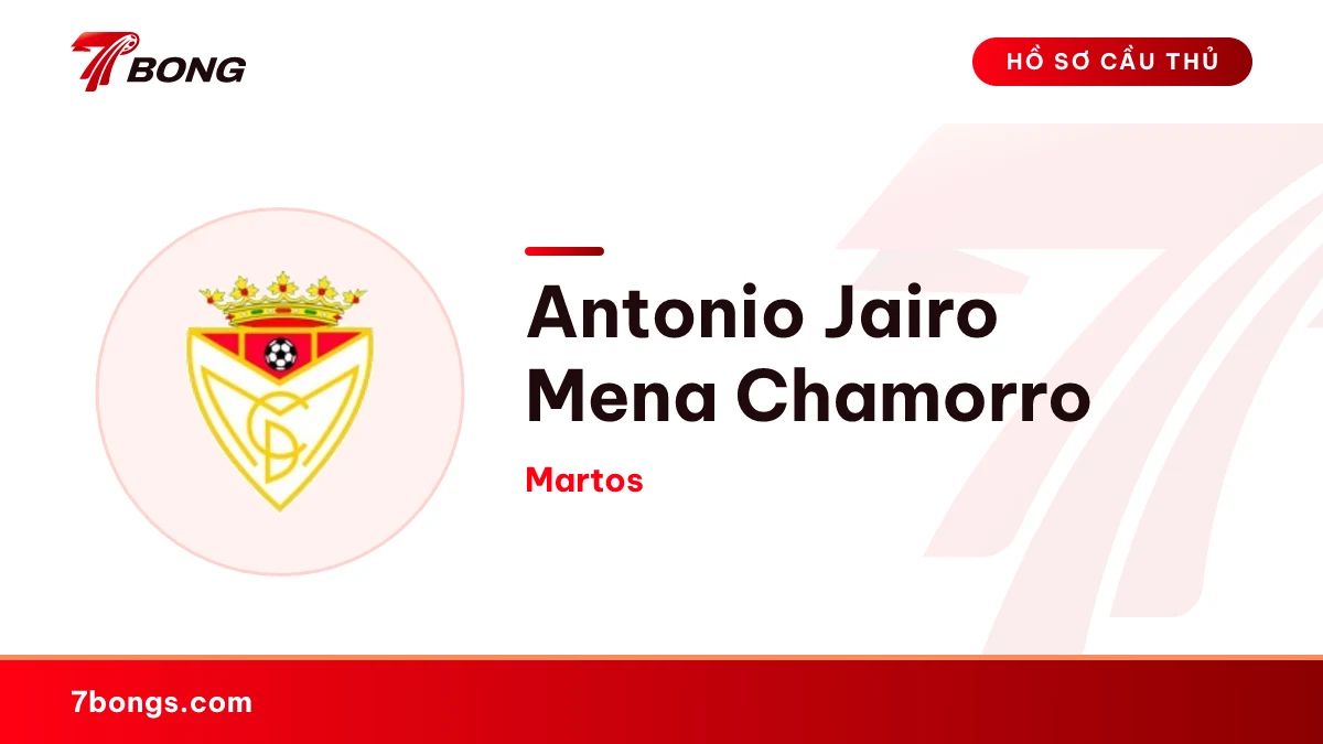 Antonio Jairo Mena Chamorro — Martos