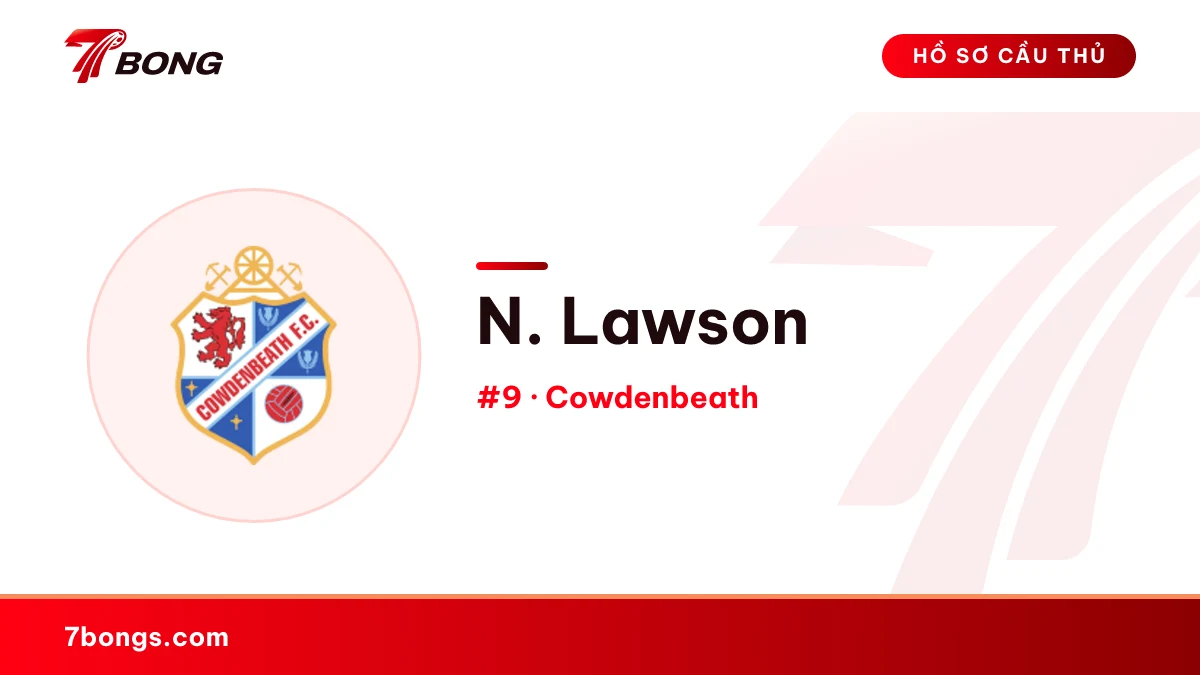 N. Lawson — Cowdenbeath