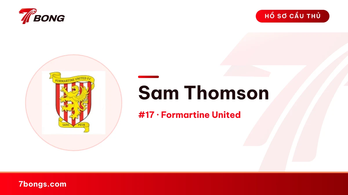 Sam Thomson — Formartine United