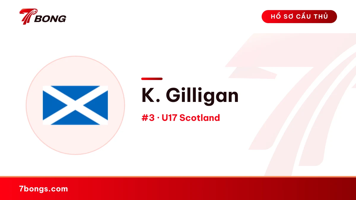 K. Gilligan — U17 Scotland