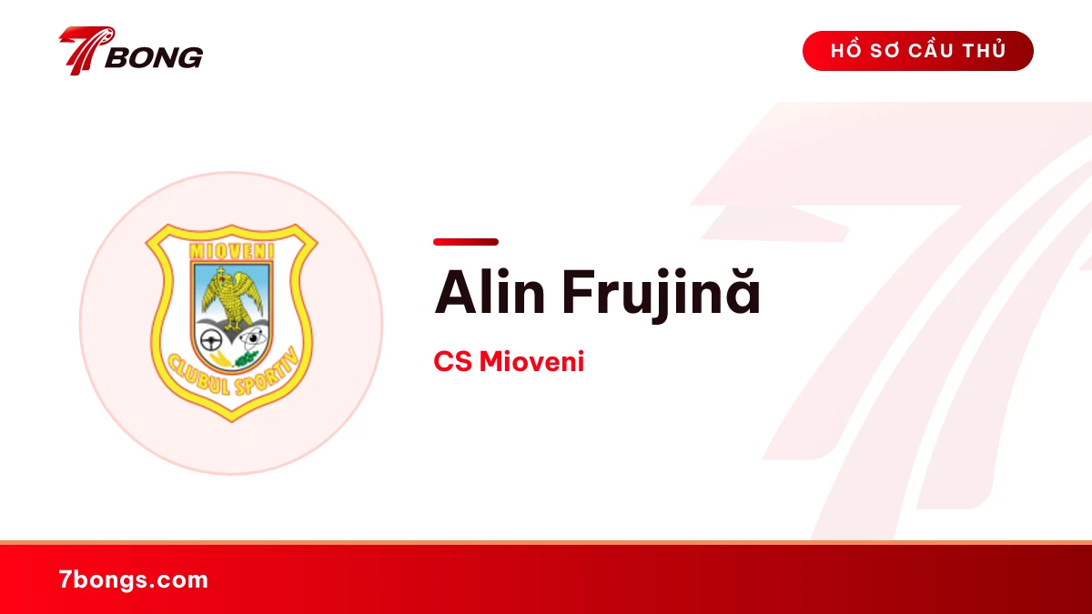 Alin Frujină — CS Mioveni