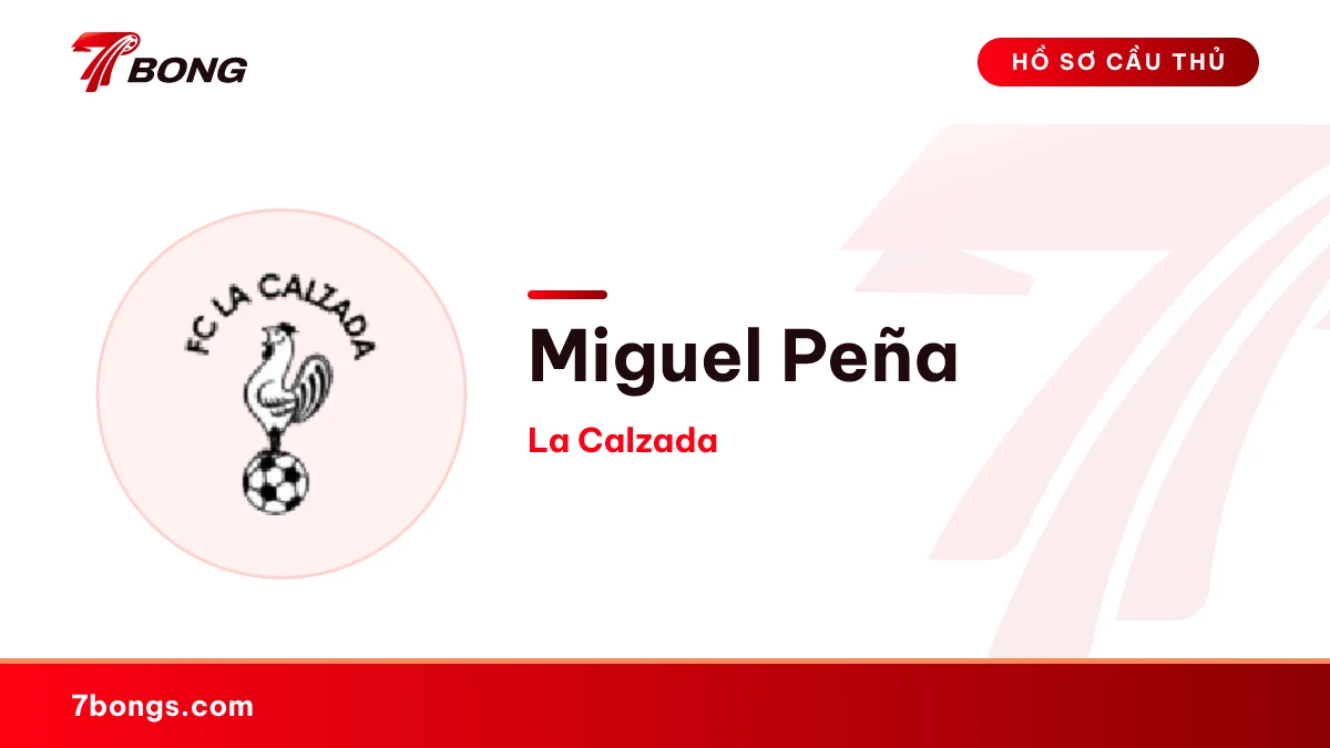 Miguel Peña — La Calzada