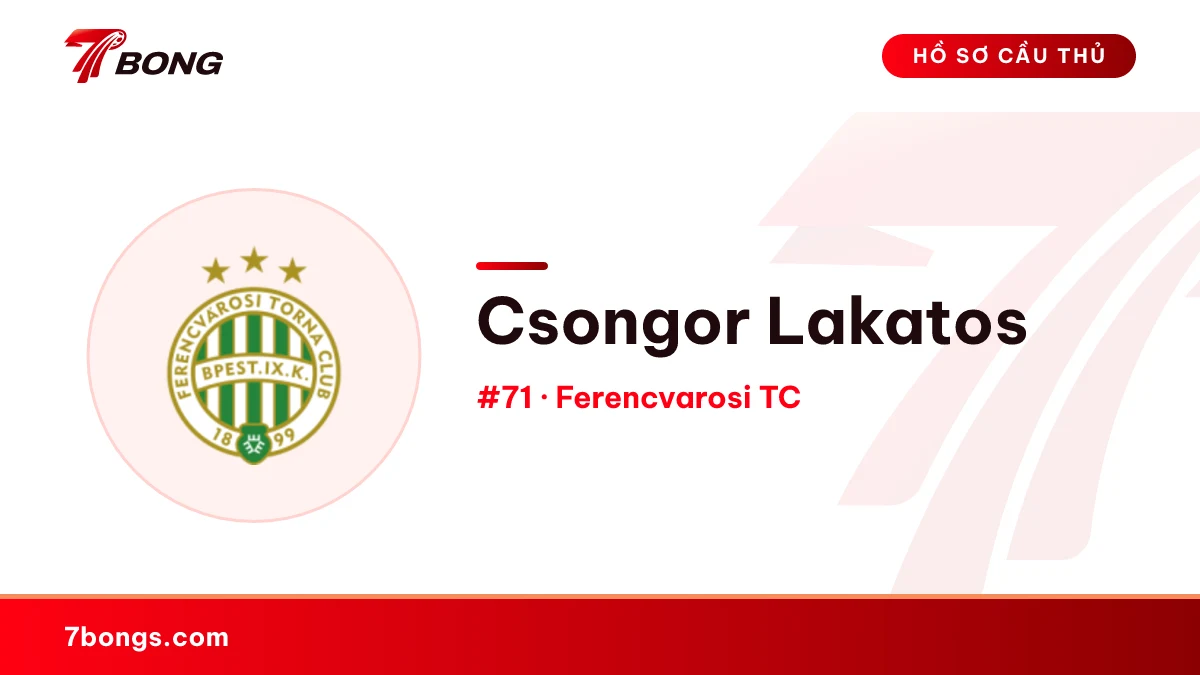 Csongor Lakatos — Ferencvarosi TC