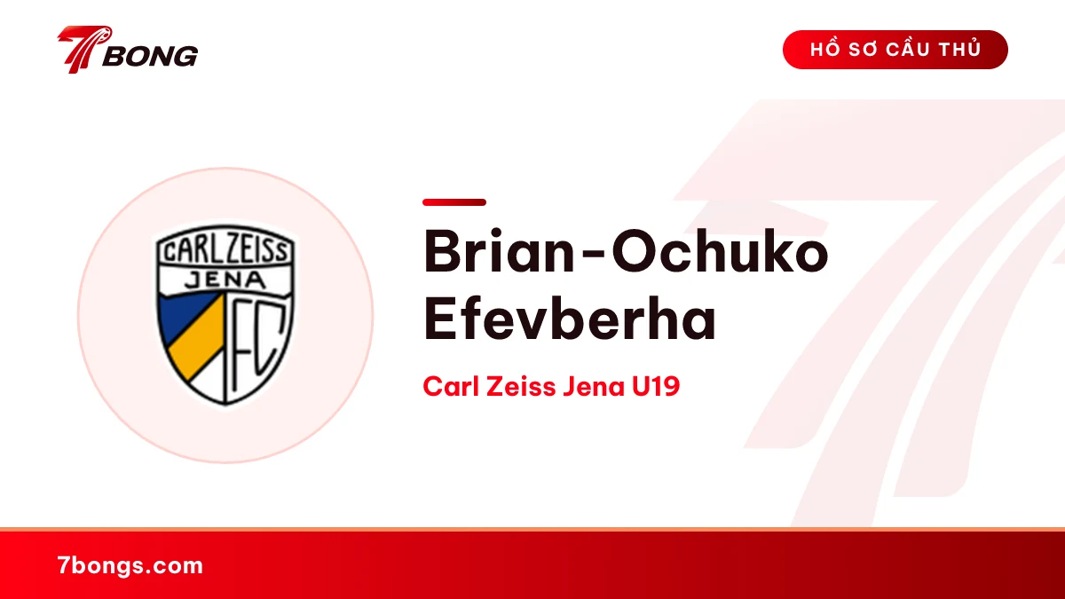 Brian-Ochuko Efevberha — Carl Zeiss Jena U19