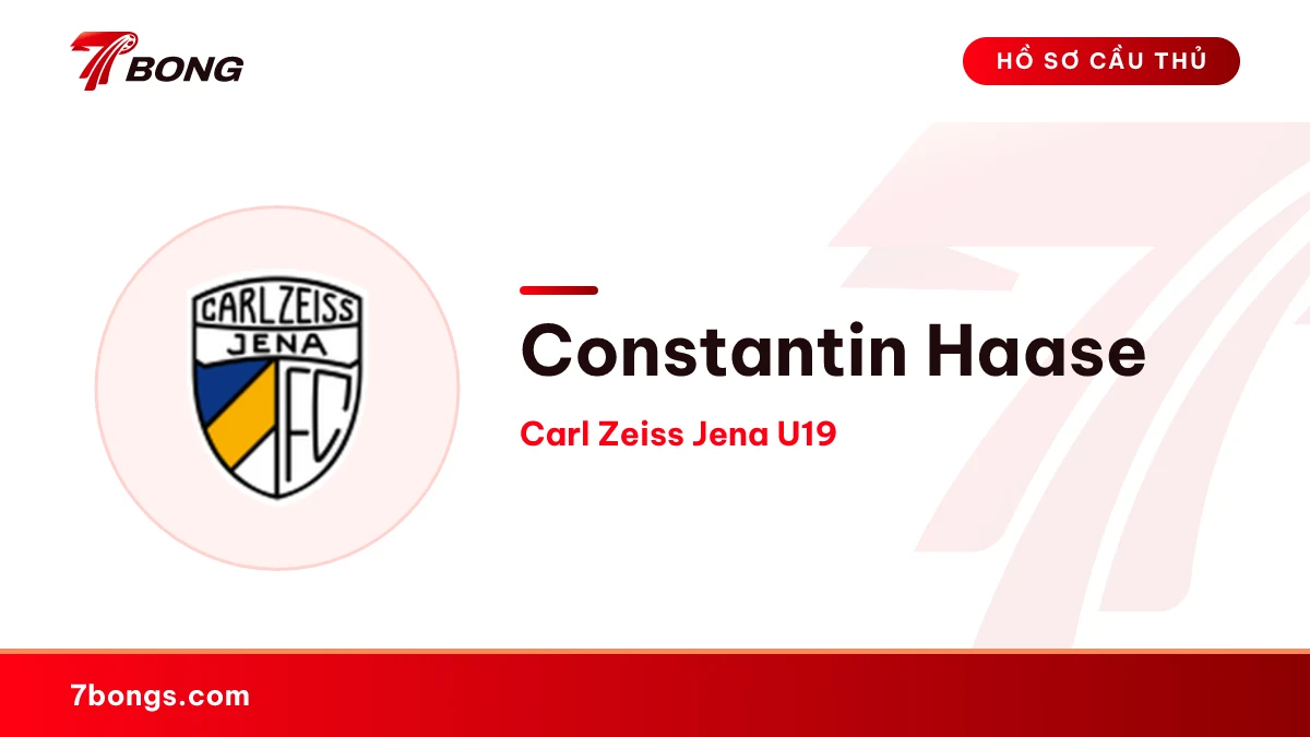 Constantin Haase — Carl Zeiss Jena U19