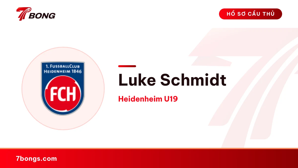 Luke Schmidt — Heidenheim U19