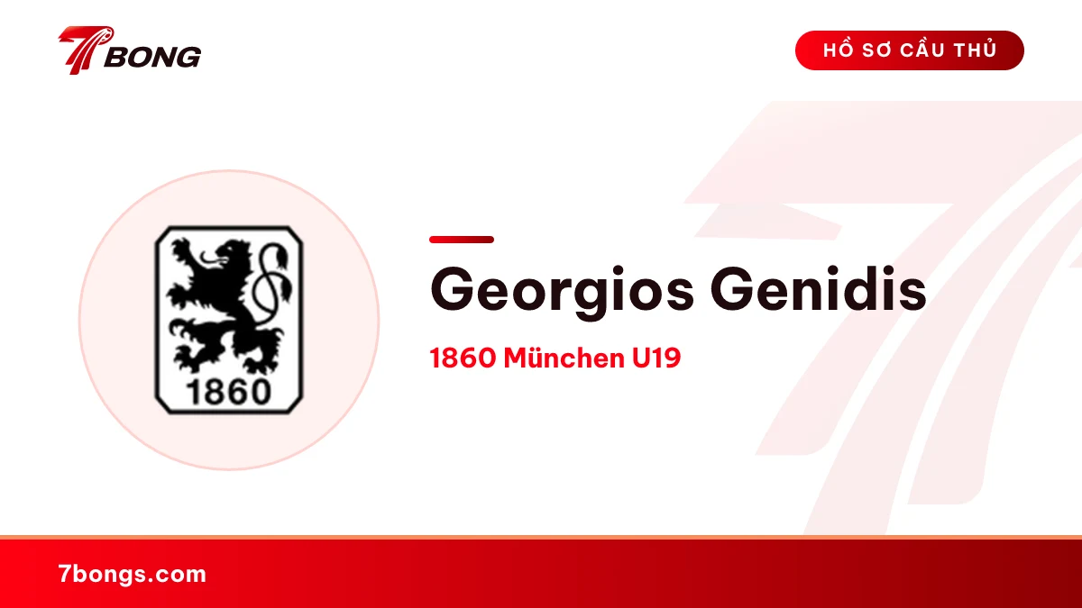 Georgios Genidis — 1860 München U19