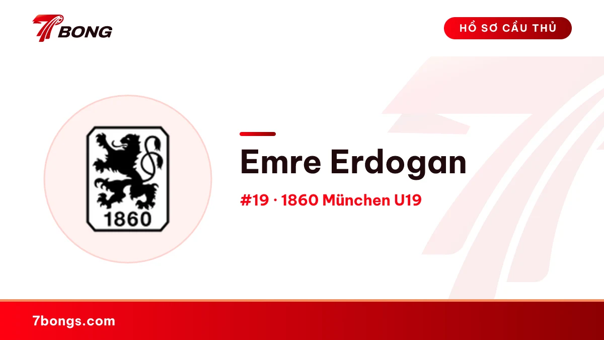 Emre Erdogan — 1860 München U19