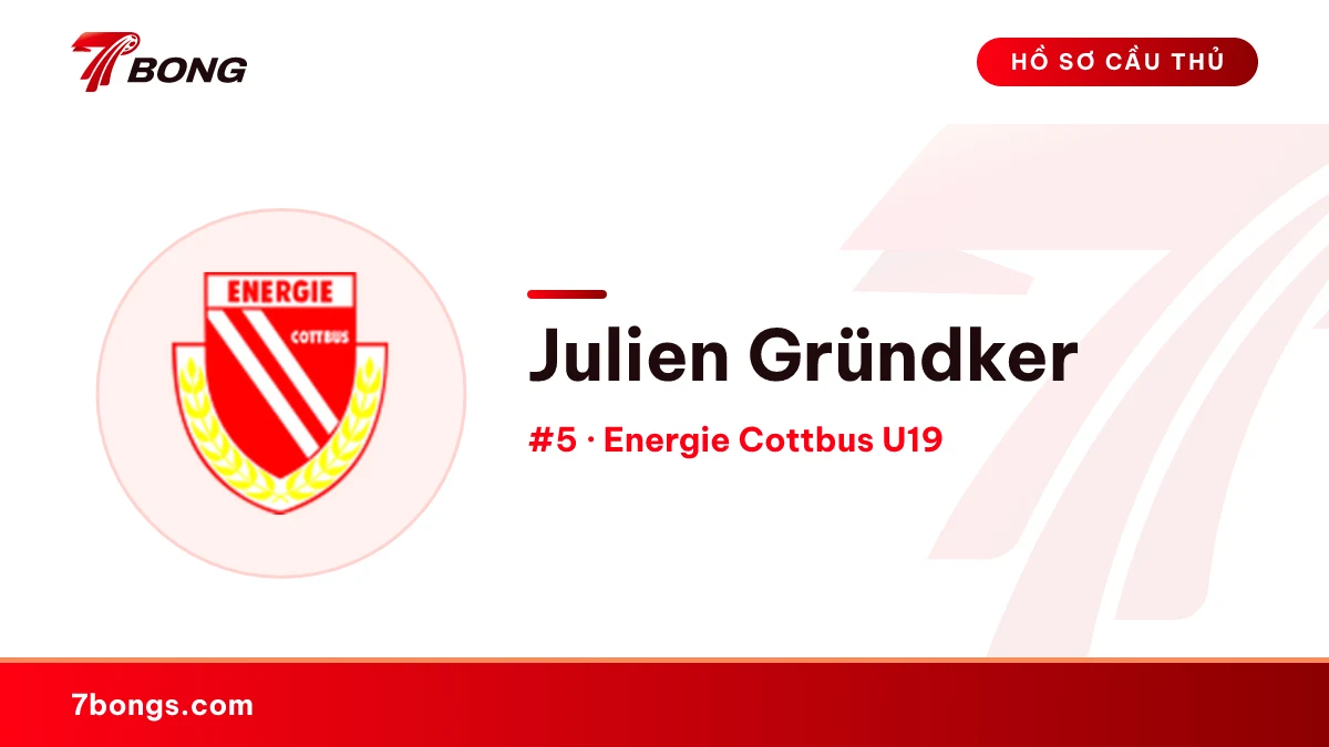 Julien Gründker — Energie Cottbus U19
