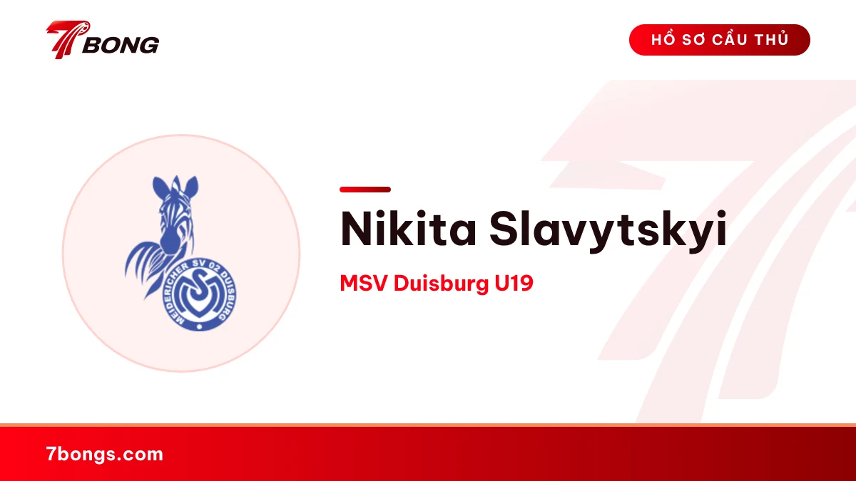 Nikita Slavytskyi — MSV Duisburg U19