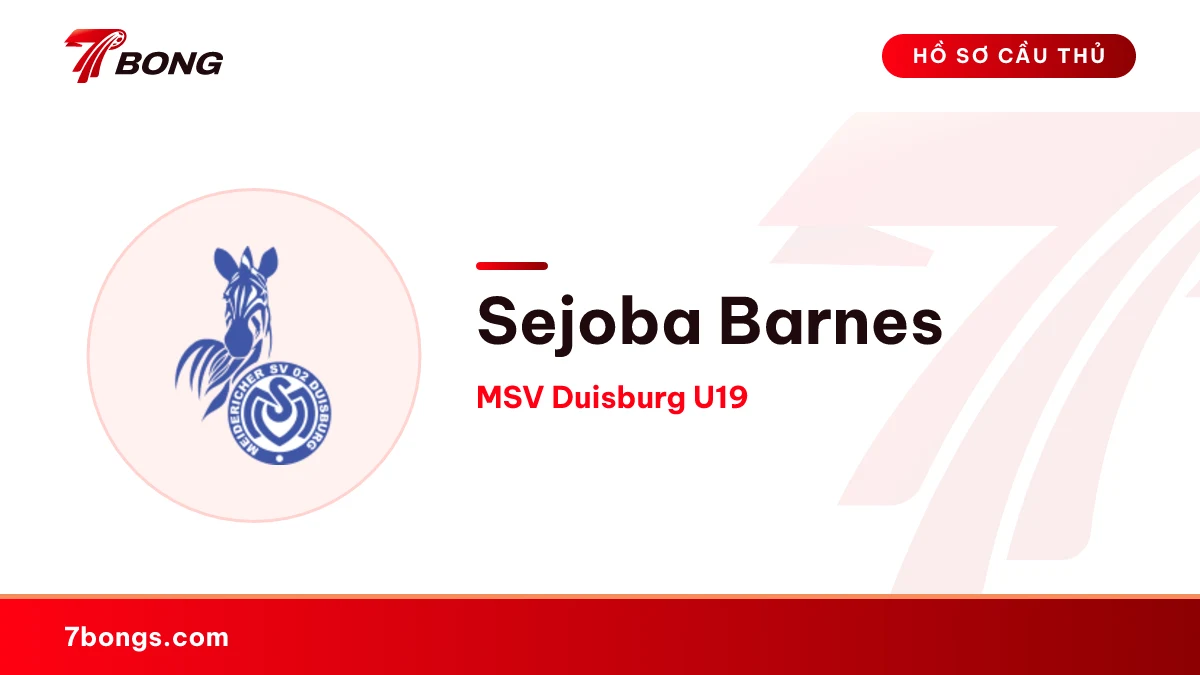 Sejoba Barnes — MSV Duisburg U19