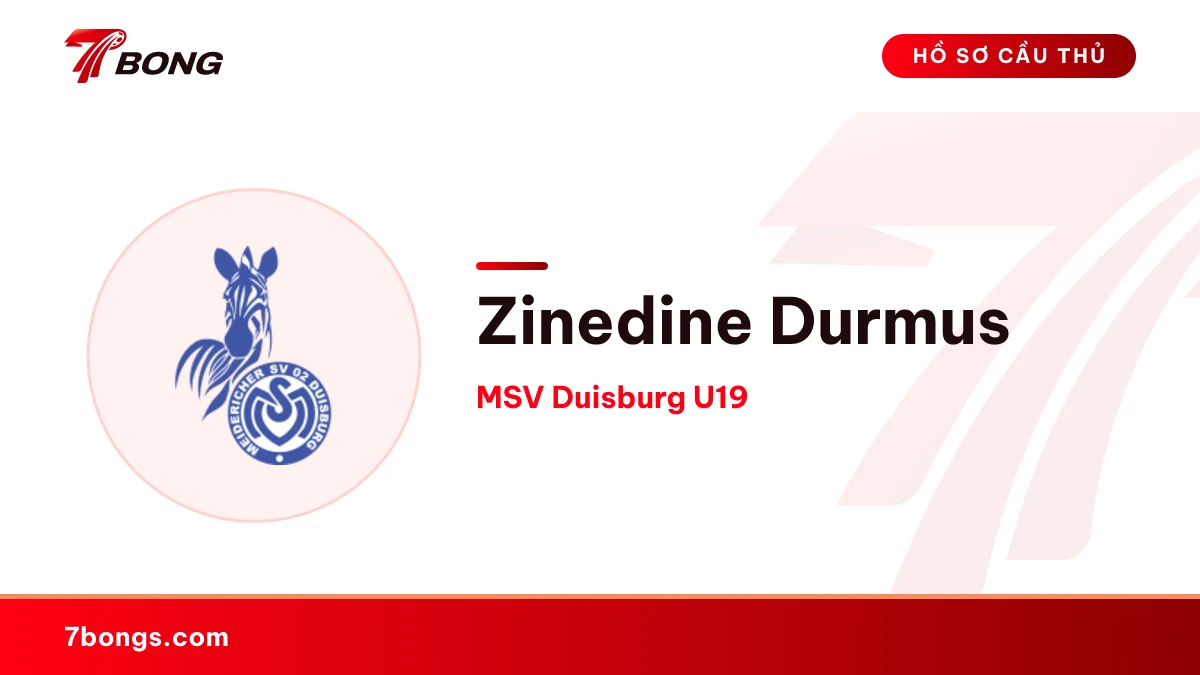 Zinedine Durmus — MSV Duisburg U19