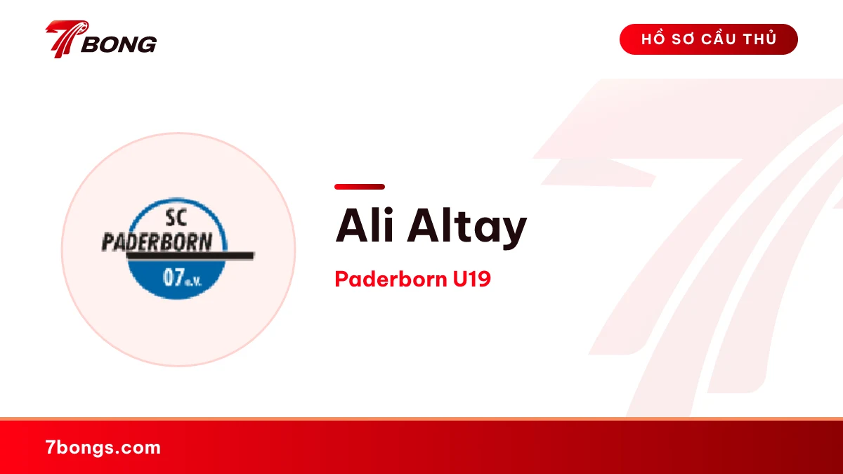 Ali Altay — Paderborn U19