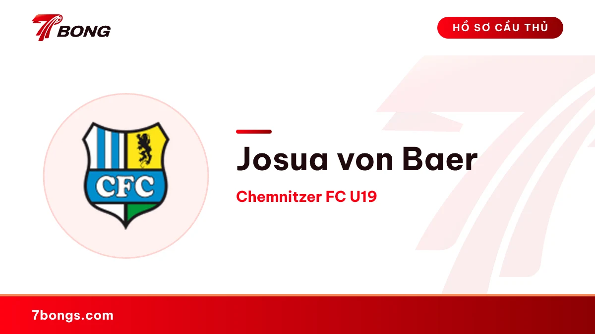 Josua von Baer — Chemnitzer FC U19