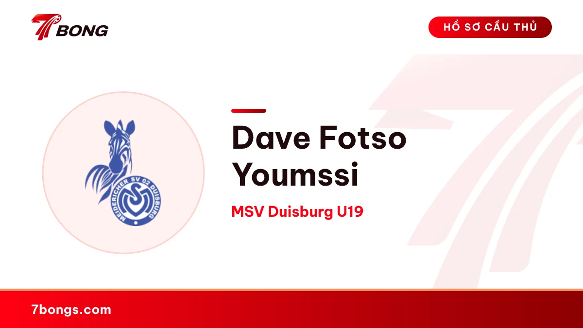 Dave Fotso Youmssi — MSV Duisburg U19