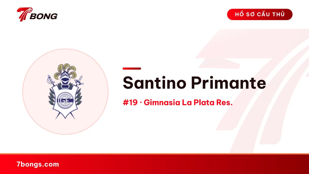 Santino Primante — Gimnasia La Plata Res.