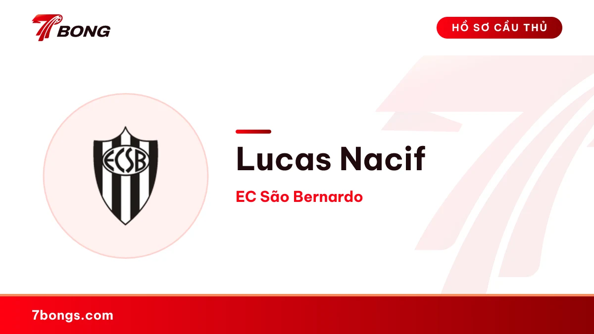 Lucas Nacif — EC São Bernardo