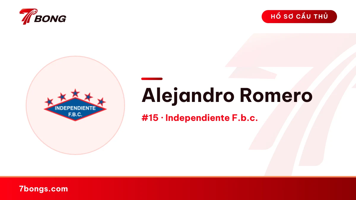 Alejandro Romero — Independiente F.b.c.