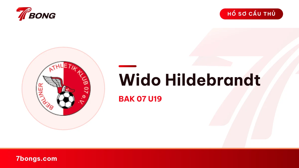 Wido Hildebrandt — BAK 07 U19