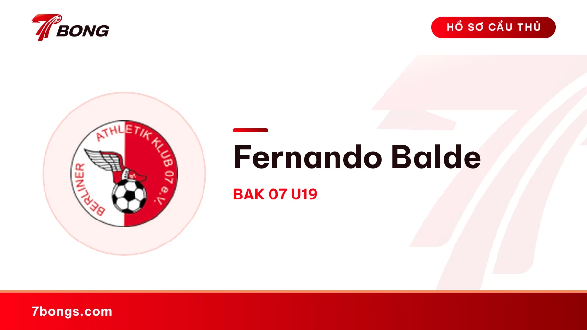 Fernando Balde — BAK 07 U19
