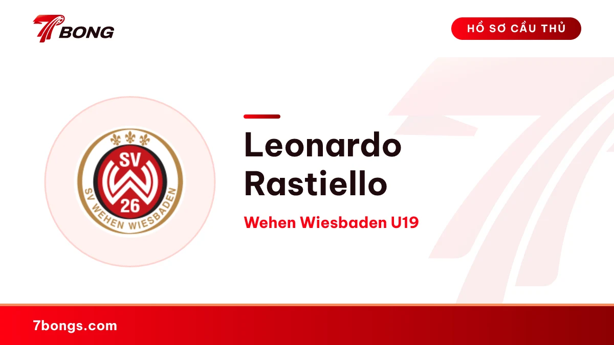 Leonardo Rastiello — Wehen Wiesbaden U19