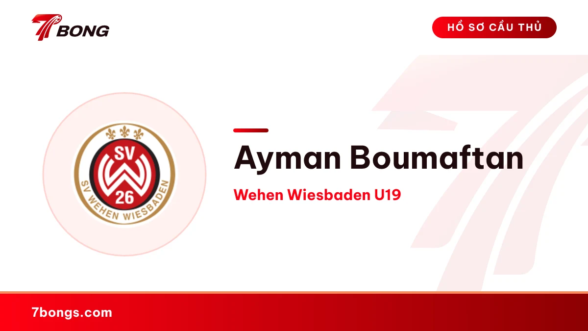 Ayman Boumaftan — Wehen Wiesbaden U19