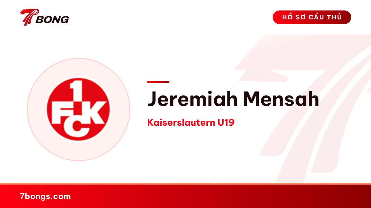 Jeremiah Mensah — Kaiserslautern U19