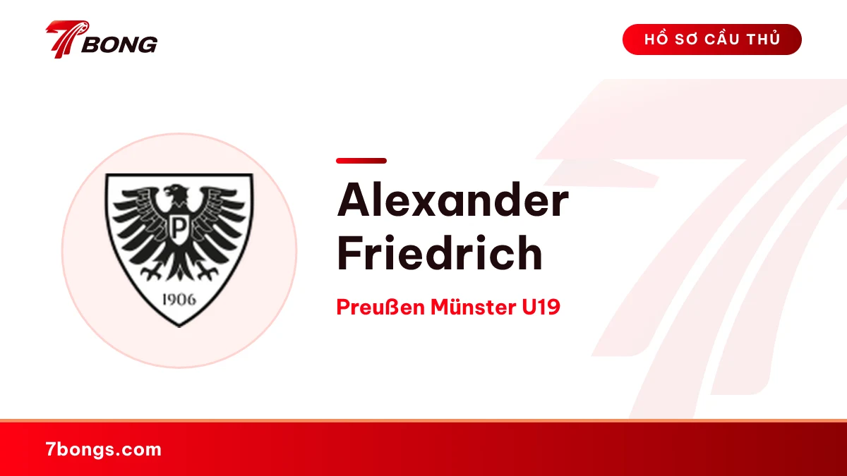 Alexander Friedrich — Preußen Münster U19