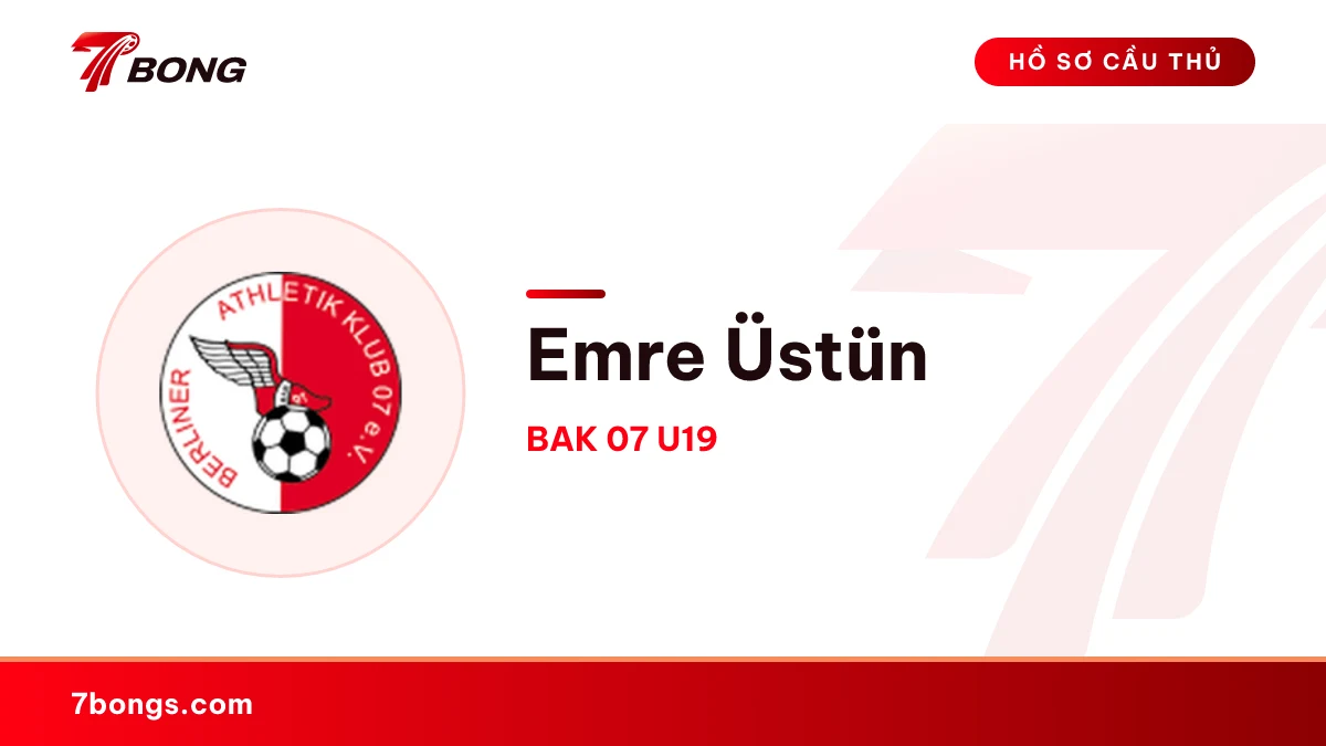 Emre Üstün — BAK 07 U19