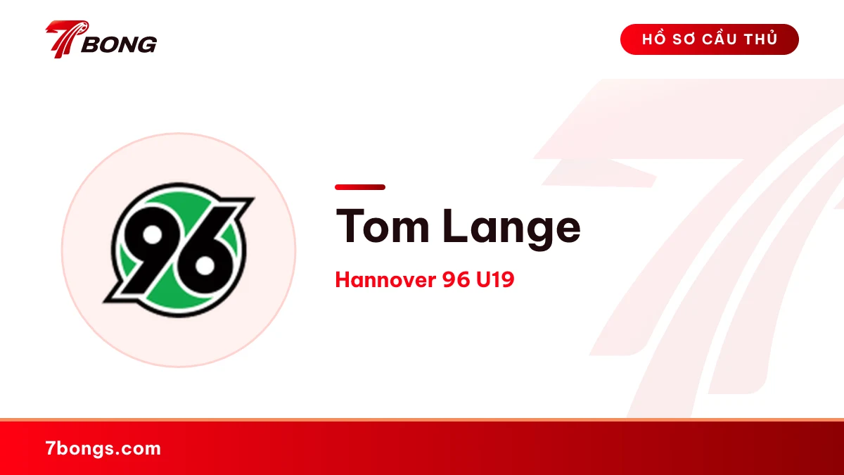 Tom Lange — Hannover 96 U19