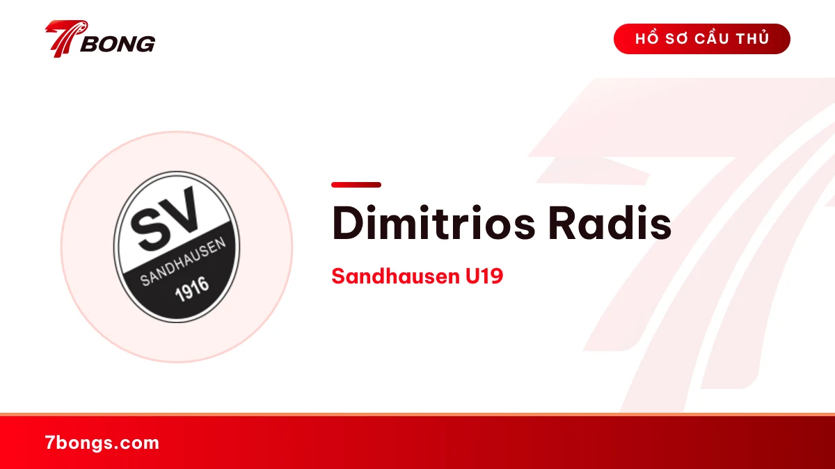 Dimitrios Radis — Sandhausen U19