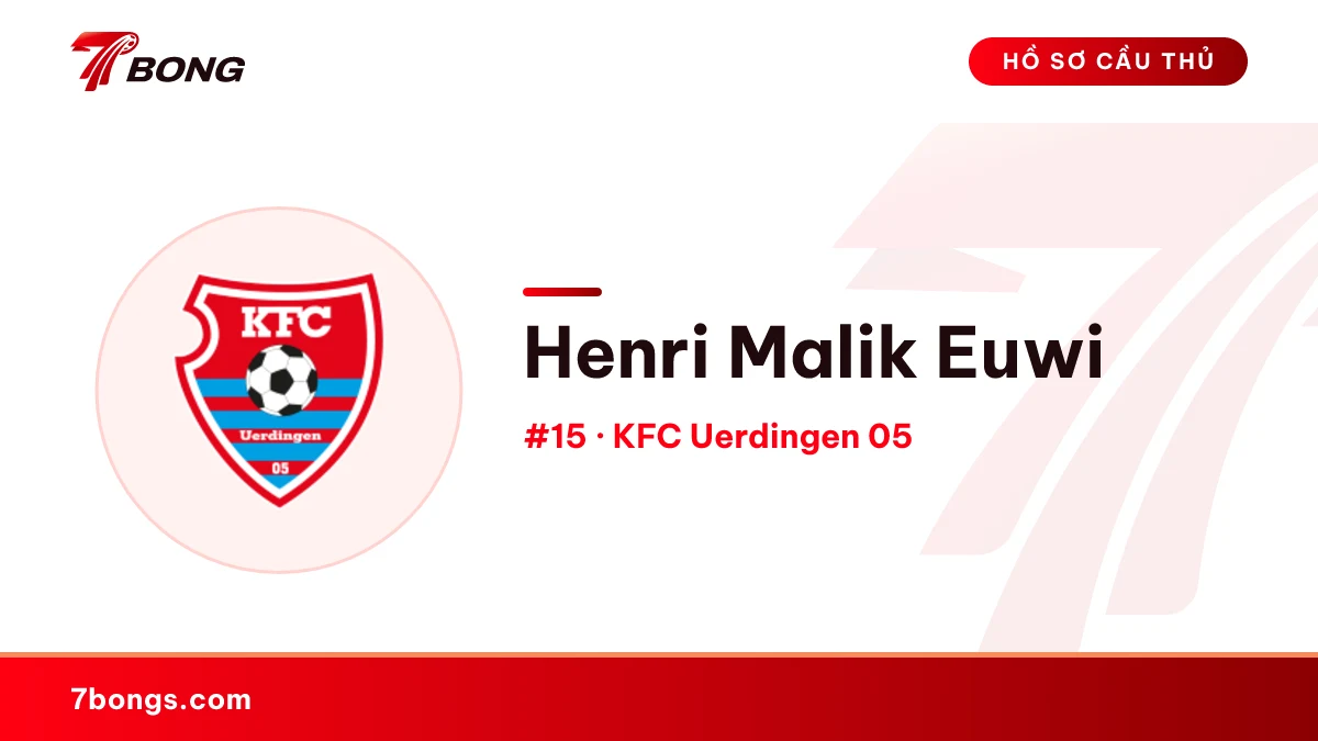 Henri Malik Euwi — KFC Uerdingen 05