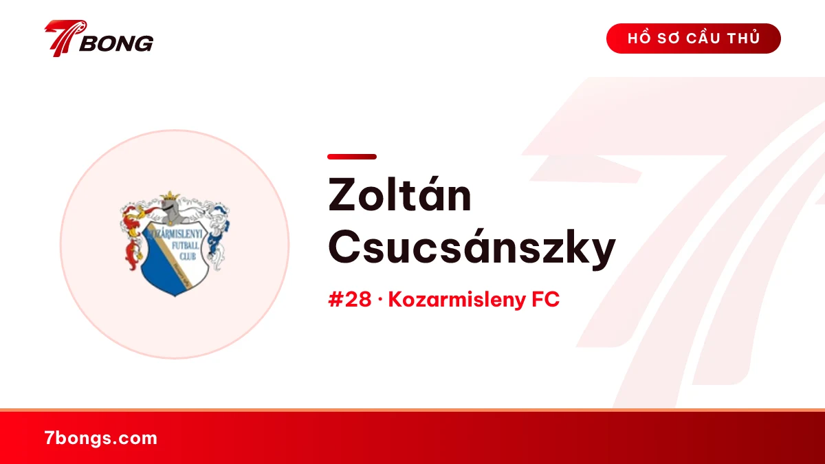 Zoltán Csucsánszky — Kozarmisleny FC