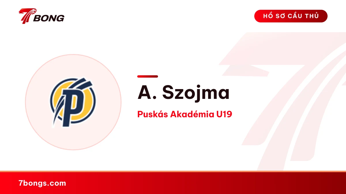 A. Szojma — Puskás Akadémia U19