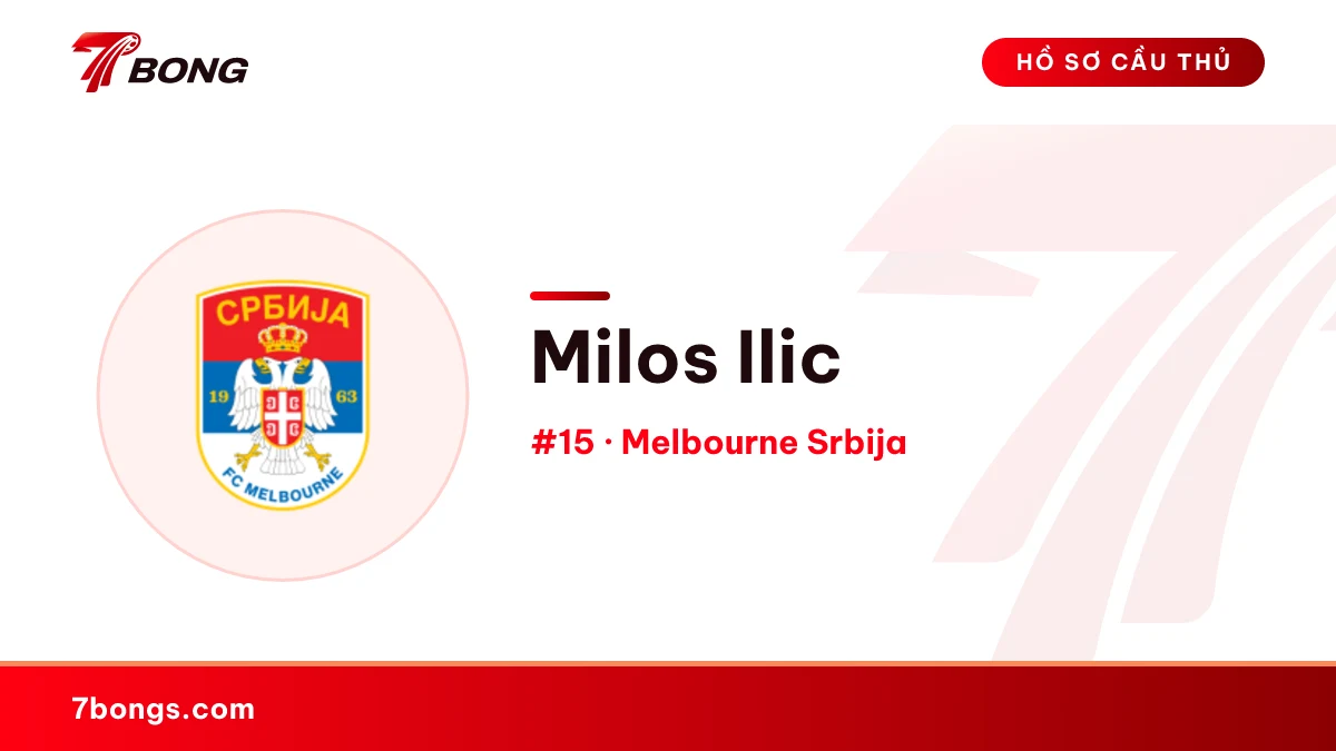 Milos Ilic — Melbourne Srbija