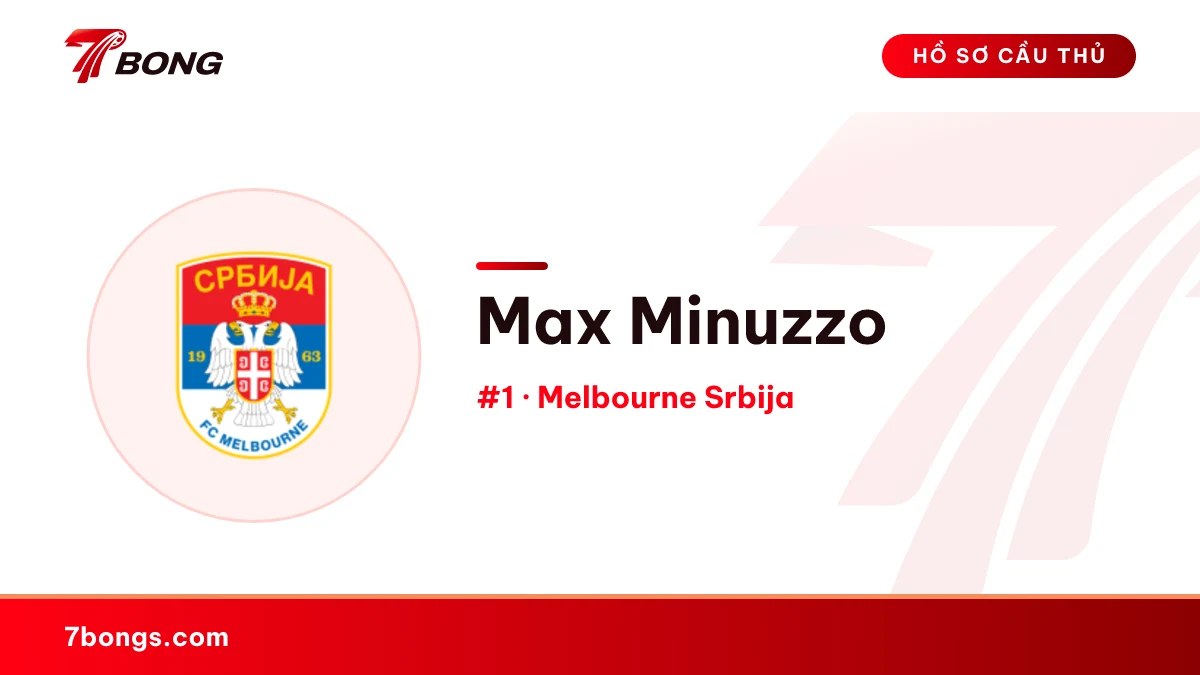 Max Minuzzo — Melbourne Srbija