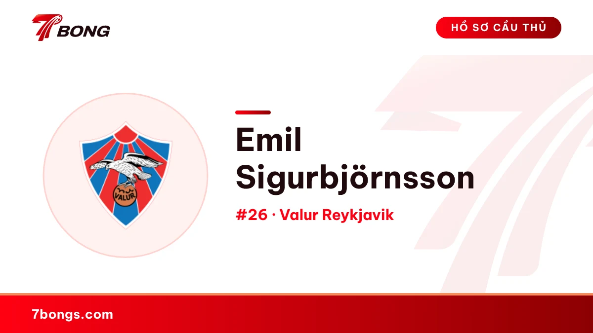 Emil Sigurbjörnsson — Valur Reykjavik