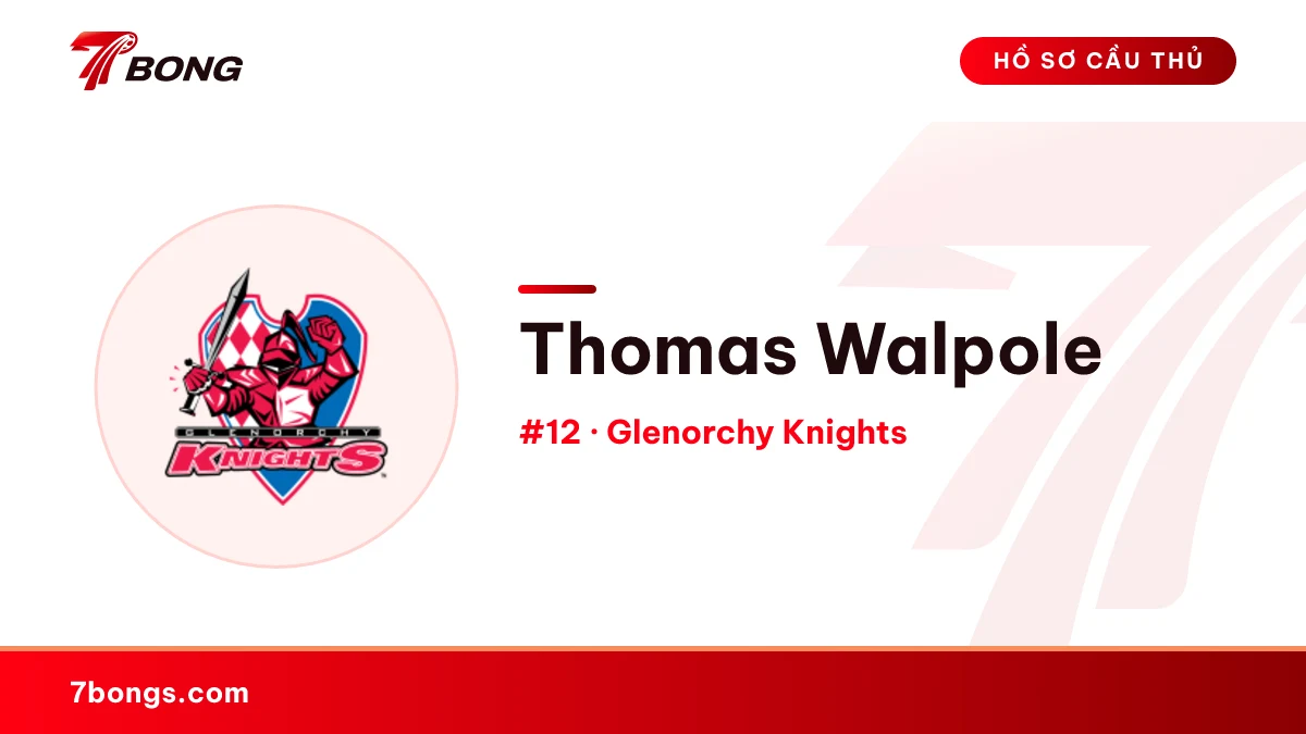 Thomas Walpole — Glenorchy Knights