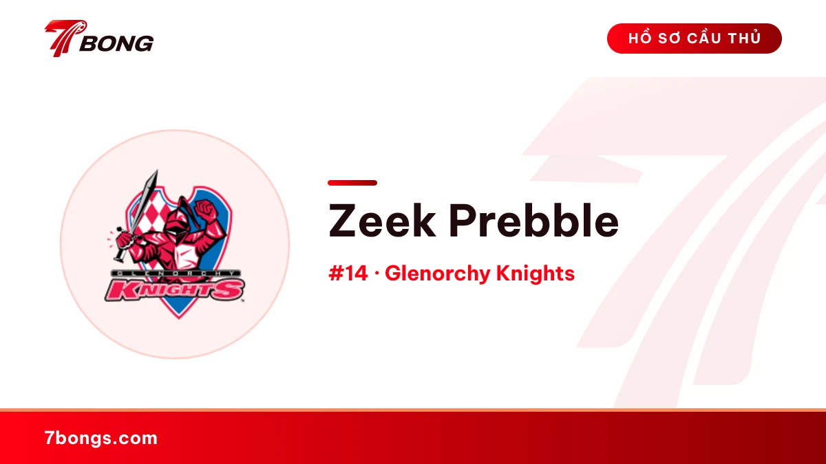 Zeek Prebble — Glenorchy Knights