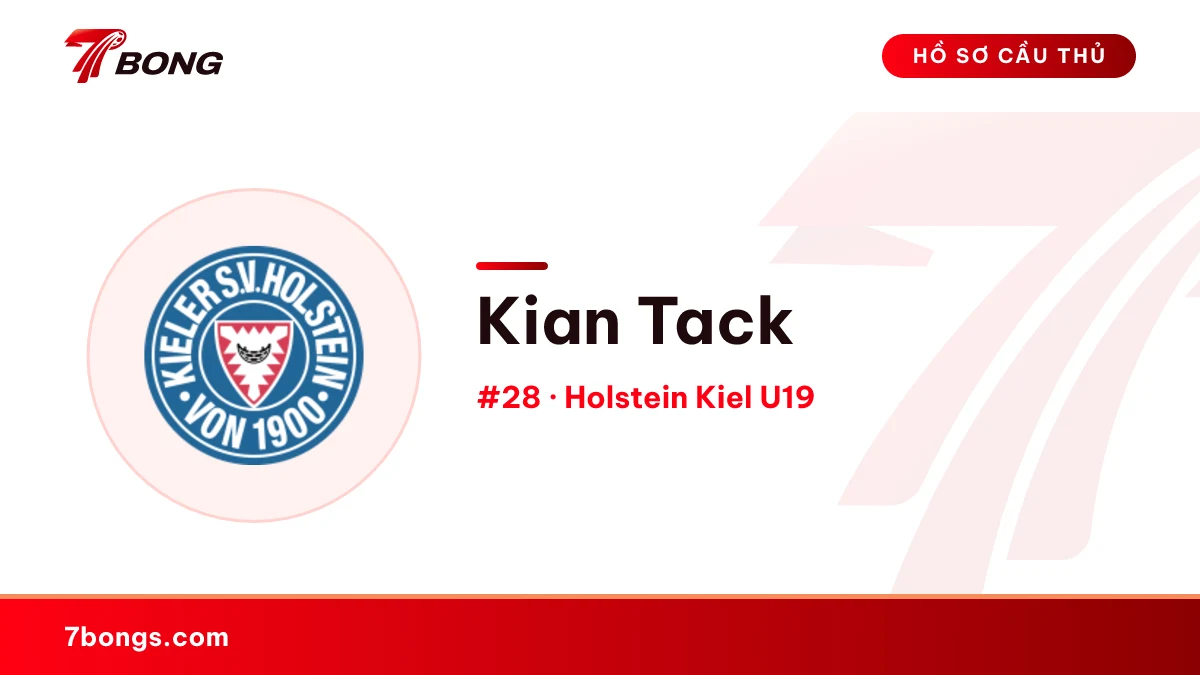 Kian Tack — Holstein Kiel U19
